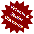 Veteran & Senior Discounts